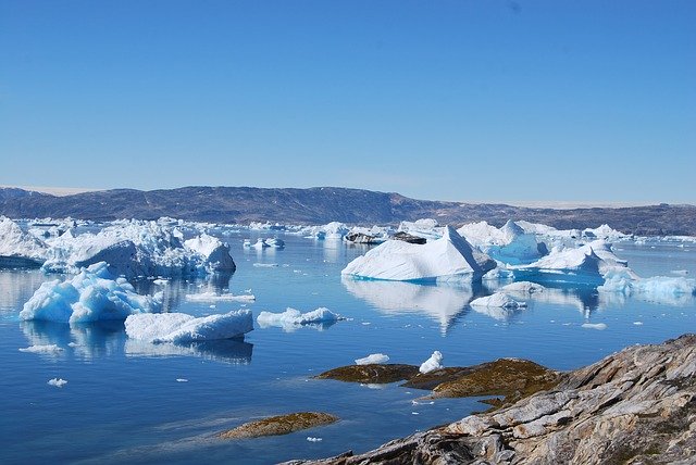 Free download Greenland Iceberg Fjord -  free photo or picture to be edited with GIMP online image editor