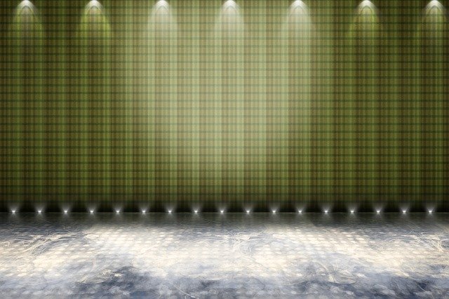 Free download Green Stage -  free illustration to be edited with GIMP free online image editor