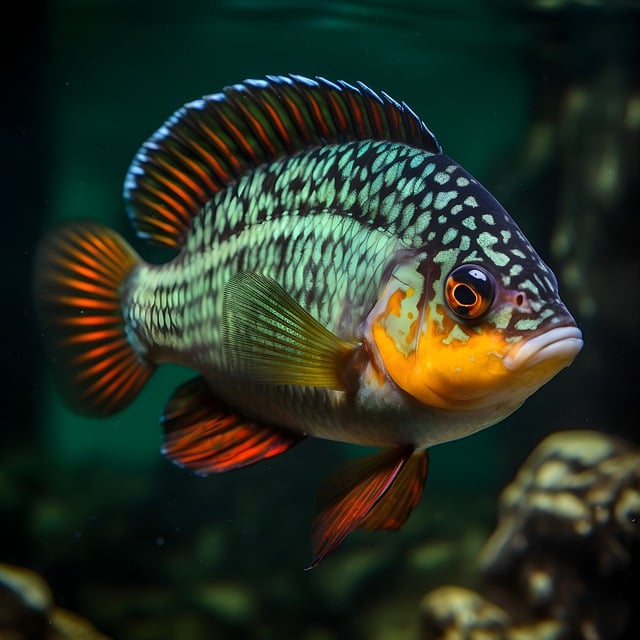 Free download green terror cichlid cichlid free picture to be edited with GIMP free online image editor