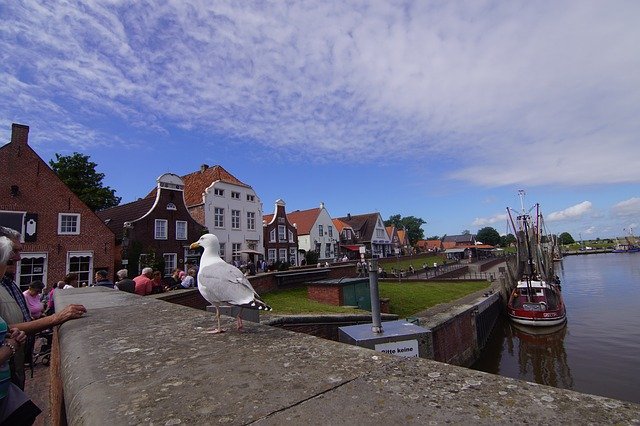 Free download Greetsiel East Frisia North Sea -  free photo or picture to be edited with GIMP online image editor