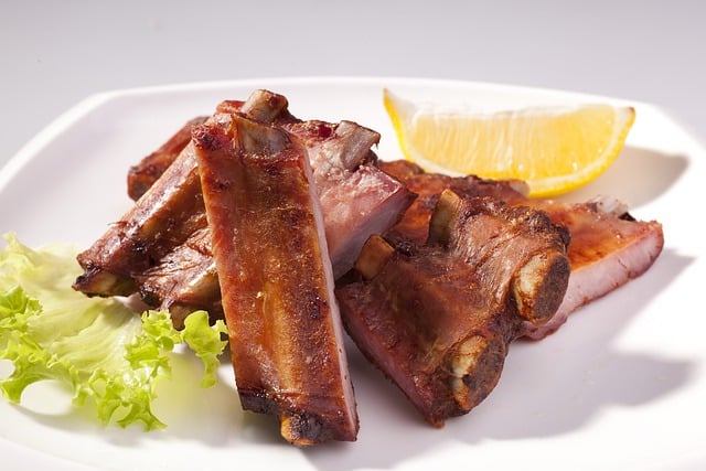 Free download grilled pork pork ribs grilled ribs free picture to be edited with GIMP free online image editor