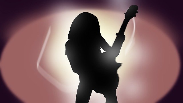 Free download Guitarist Rock Star Guitar Player -  free illustration to be edited with GIMP free online image editor