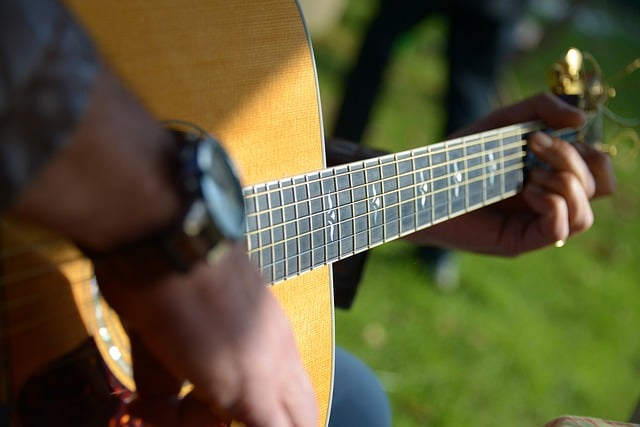 Free download guitar musician acoustic play free picture to be edited with GIMP free online image editor