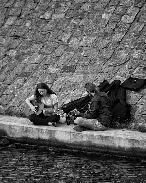 Free download Guitar Water Music -  free photo or picture to be edited with GIMP online image editor