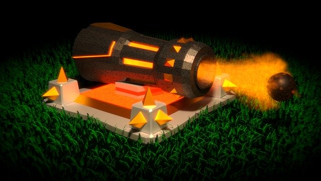 Téléchargement gratuit Gun Clash Of Clans Mobile Game - illustration gratuite à éditer avec l'éditeur d'images en ligne gratuit GIMP