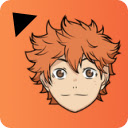 Haikyuu Anime Cursors  screen for extension Chrome web store in OffiDocs Chromium