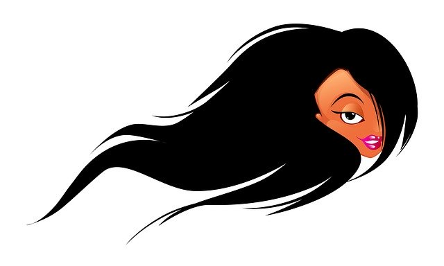 Free download Hair Woman Beautiful -  free illustration to be edited with GIMP free online image editor