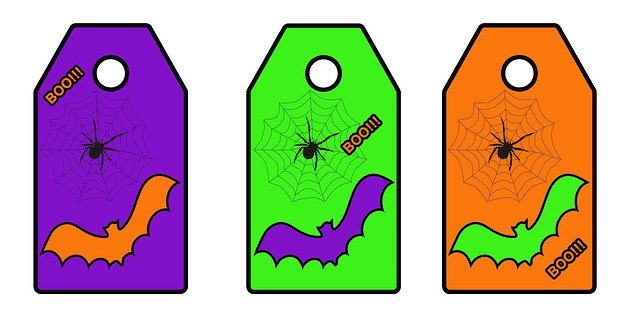 Free download Halloween Gift Label -  free illustration to be edited with GIMP free online image editor