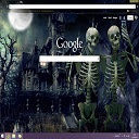 Halloween Skeleton Selfie  screen for extension Chrome web store in OffiDocs Chromium