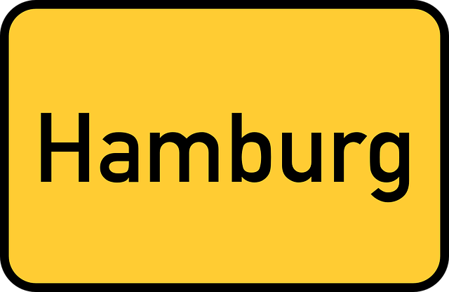 Free download Hamburg Town Sign City Limits - Free vector graphic on Pixabay free illustration to be edited with GIMP free online image editor