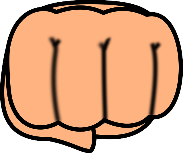 Free download Hand Fist Punch - Free vector graphic on Pixabay free illustration to be edited with GIMP free online image editor