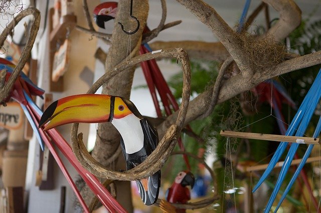 Free download Handicraft Toucan Brazil -  free photo or picture to be edited with GIMP online image editor