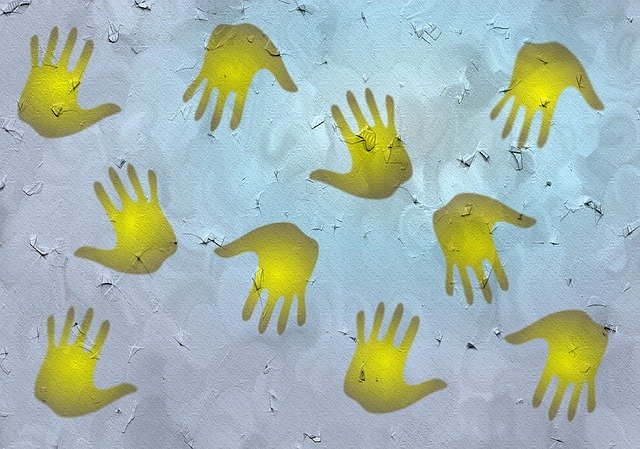 Free download Hands Anatomy Hand Prints -  free illustration to be edited with GIMP free online image editor