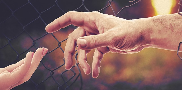 Free download hands fence freedom border wire free picture to be edited with GIMP free online image editor