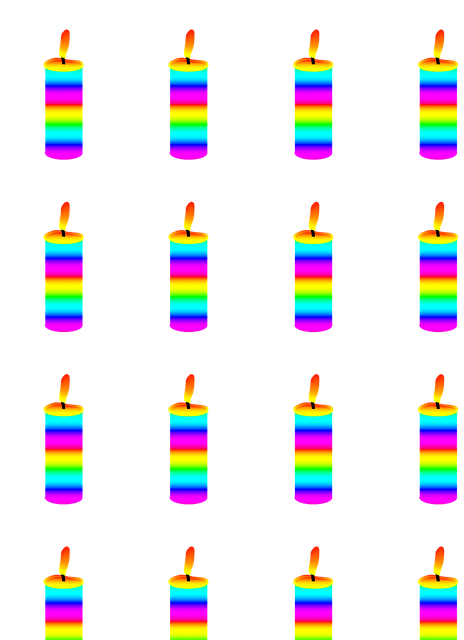 Free download Happy Birthday Background Candles -  free illustration to be edited with GIMP free online image editor