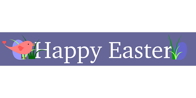 Free download Happy Easter Banner - Free vector graphic on Pixabay free illustration to be edited with GIMP free online image editor