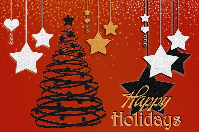 Free download Happy Holiday Greeting -  free illustration to be edited with GIMP free online image editor