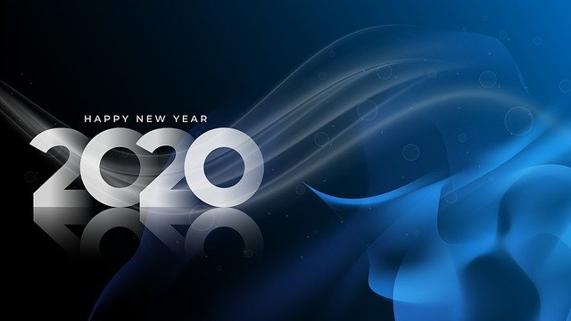 Free download Happy New Year 2020 Jahreswechsel -  free illustration to be edited with GIMP free online image editor