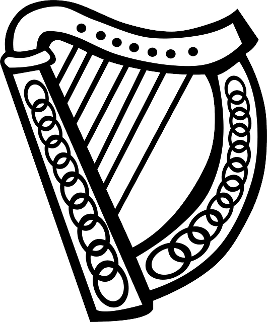 Free download Harp Irish Music - Free vector graphic on Pixabay free illustration to be edited with GIMP free online image editor