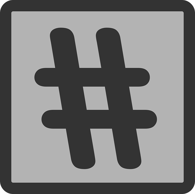 Free download Hashtag Box Frame - Free vector graphic on Pixabay free illustration to be edited with GIMP free online image editor