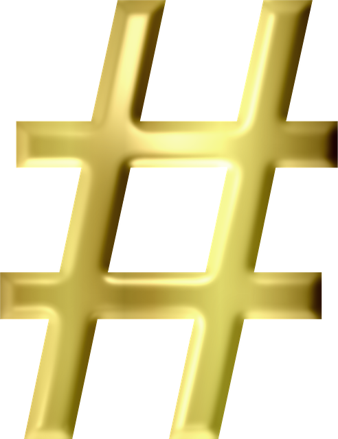 Free download Hash Tag Pound Symbol -  free illustration to be edited with GIMP free online image editor