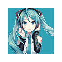 Hatsune Miku V4X x XPERIA  screen for extension Chrome web store in OffiDocs Chromium