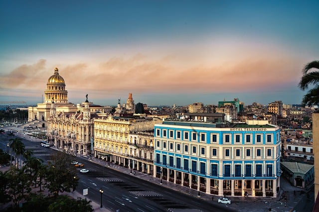 Free download havana cuba hdr cityscape building free picture to be edited with GIMP free online image editor