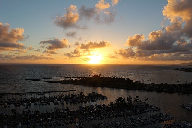 Free download Hawaii Sky At Dusk -  free photo or picture to be edited with GIMP online image editor