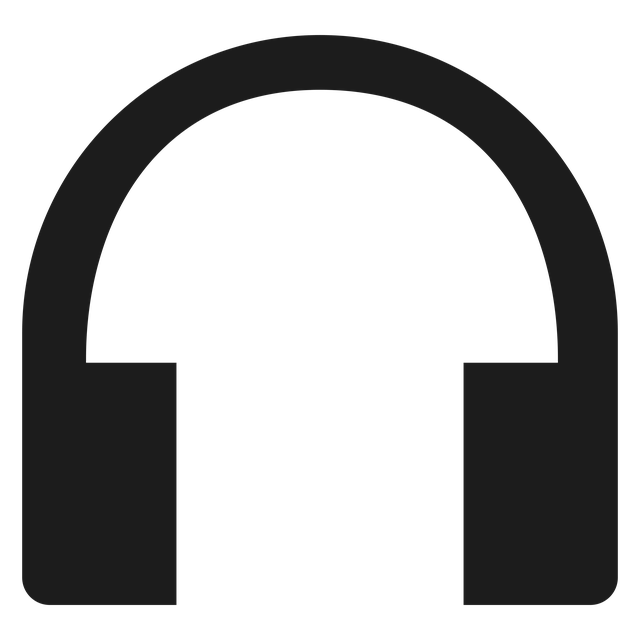 Free download Headphones Icon Black -  free illustration to be edited with GIMP free online image editor