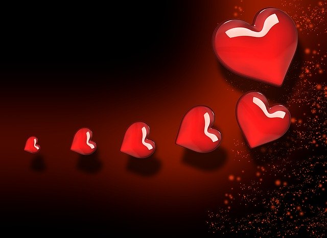 Free download Heart Background Red ValentineS -  free illustration to be edited with GIMP free online image editor