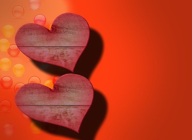 Free download Heart Background Wallpaper -  free illustration to be edited with GIMP free online image editor