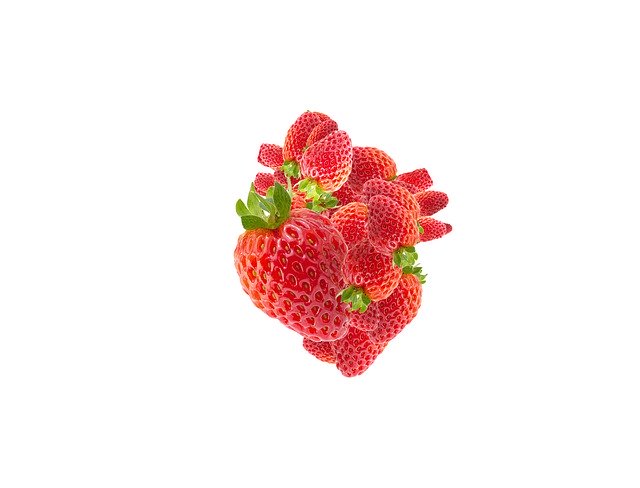 Free download Heart Form Strawberry -  free photo or picture to be edited with GIMP online image editor