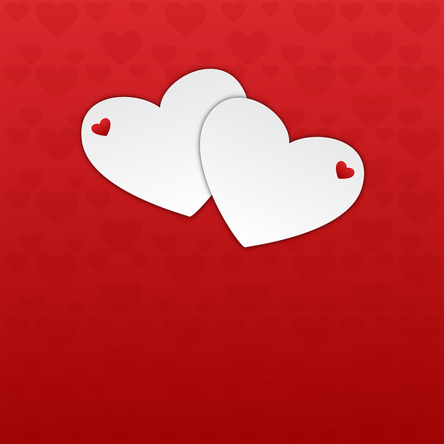 Free download Heart Hearts Background Red -  free illustration to be edited with GIMP free online image editor