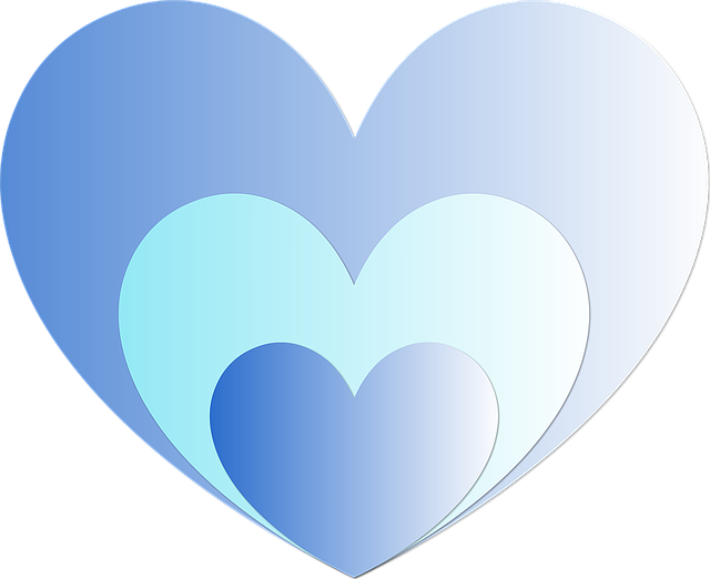 Free download Heart Hearts Blue -  free illustration to be edited with GIMP free online image editor