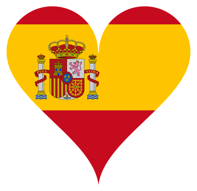 Free download Heart Love Spain -  free illustration to be edited with GIMP free online image editor