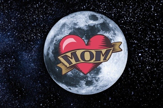 Free download Heart Moon -  free illustration to be edited with GIMP free online image editor