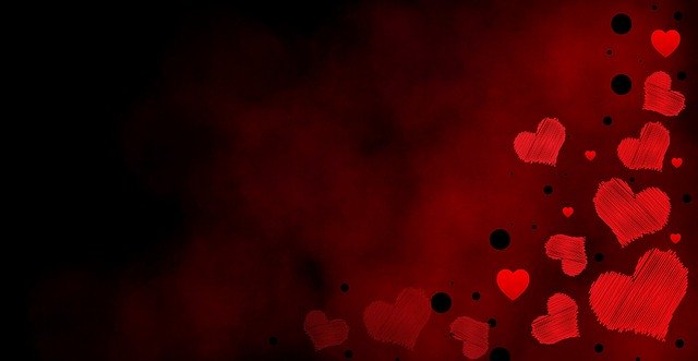 Free download Hearts Background Wallpaper -  free illustration to be edited with GIMP free online image editor