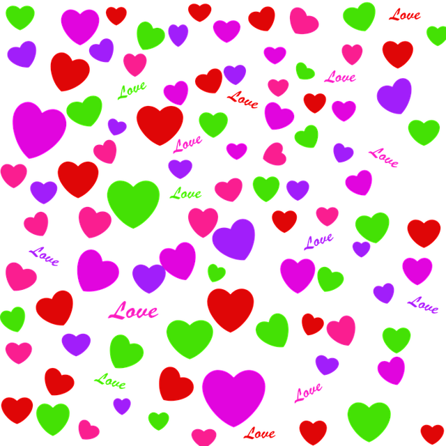 Free download Hearts Love Backgrounds -  free illustration to be edited with GIMP free online image editor