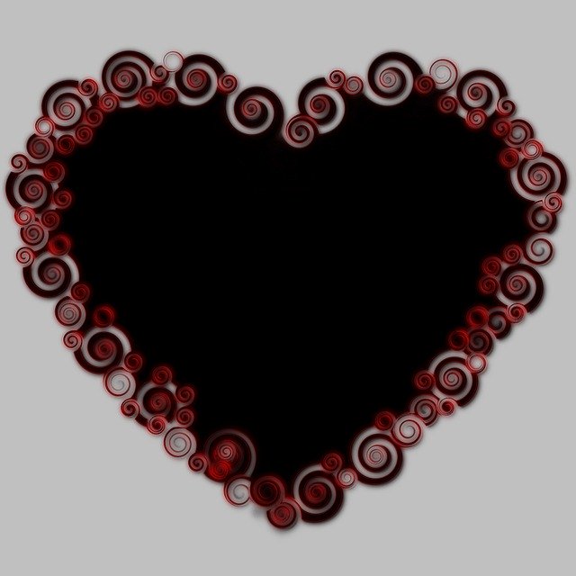 Free download Heart ValentineS Day On A White -  free illustration to be edited with GIMP free online image editor