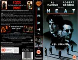 Free download Heat UK VHS 1996 Cover free photo or picture to be edited with GIMP online image editor