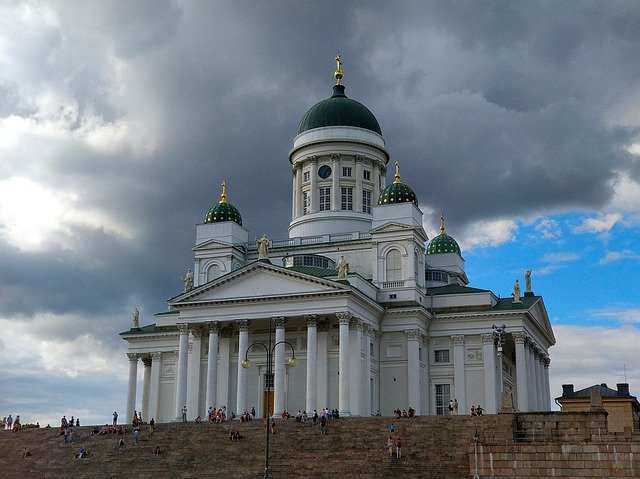 Free download Helsinki Temple Building -  free photo or picture to be edited with GIMP online image editor