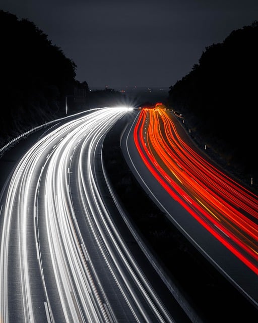 Free download highway night long exposure free picture to be edited with GIMP free online image editor