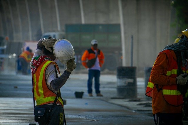 Free download Highway Road Construction Worker -  free photo or picture to be edited with GIMP online image editor