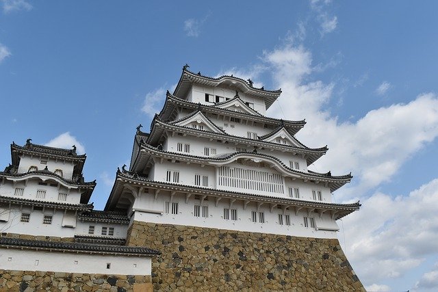 Free download Himeji Castle Japan Himeji-Castle -  free photo or picture to be edited with GIMP online image editor