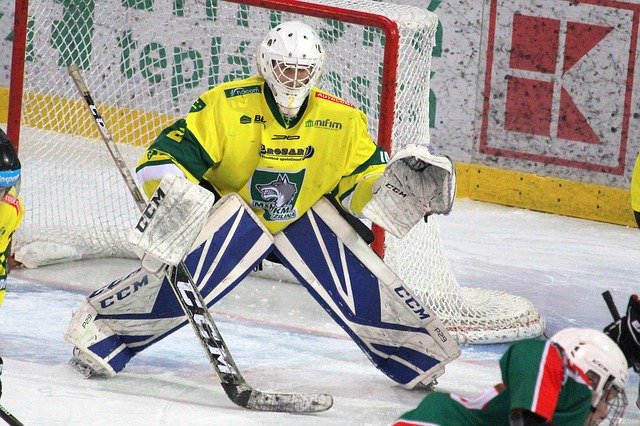 Free download Hockey Goalkeeper Sports -  free photo or picture to be edited with GIMP online image editor