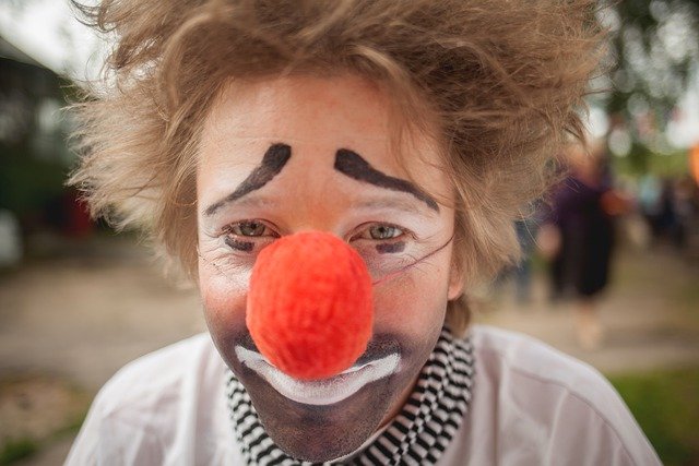 Free download holiday clown circus man funny free picture to be edited with GIMP free online image editor