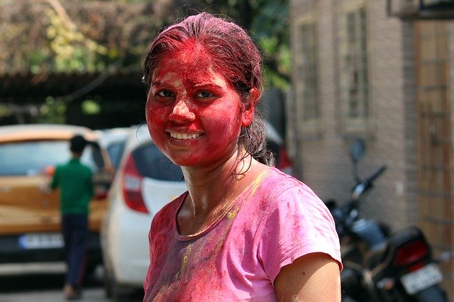 Free download Holi Joy Colours -  free photo or picture to be edited with GIMP online image editor