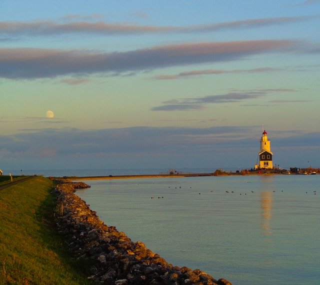 Free download Holland Lighthouse Atmosphere -  free photo or picture to be edited with GIMP online image editor