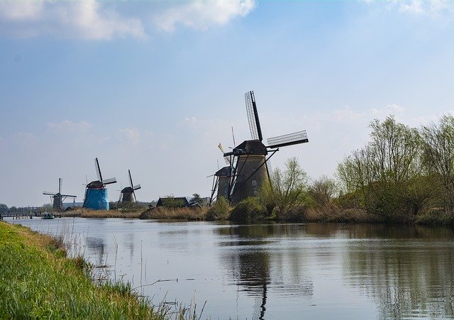 Download gratuito Holland Mill Windmill - foto o immagine gratuita da modificare con l'editor di immagini online di GIMP