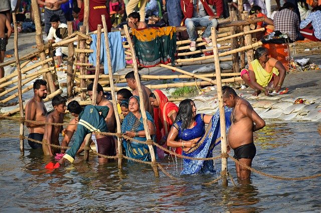 Free download Holydip Kumbh Pragraj -  free photo or picture to be edited with GIMP online image editor